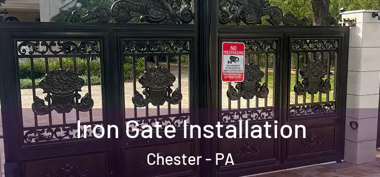  Iron Gate Installation Chester - PA