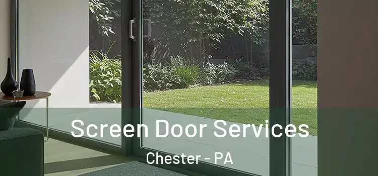  Screen Door Services Chester - PA